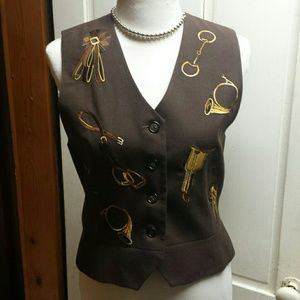 Vintage Cambridge Dry Goods Equestrian Vest